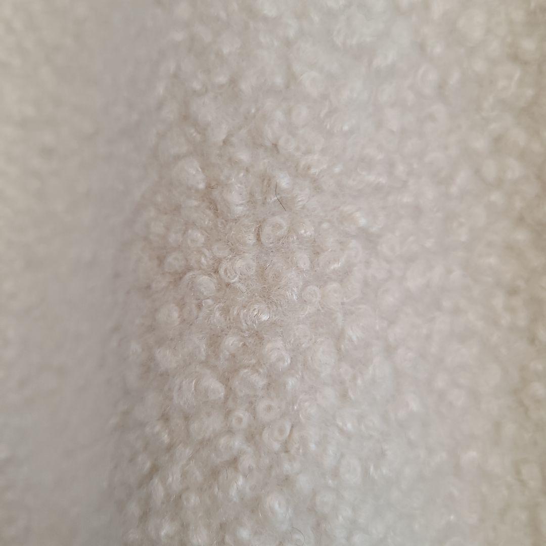 PASSIONEパシオーネブークレー裾フレアプルオーバー　アイボリー38(M)