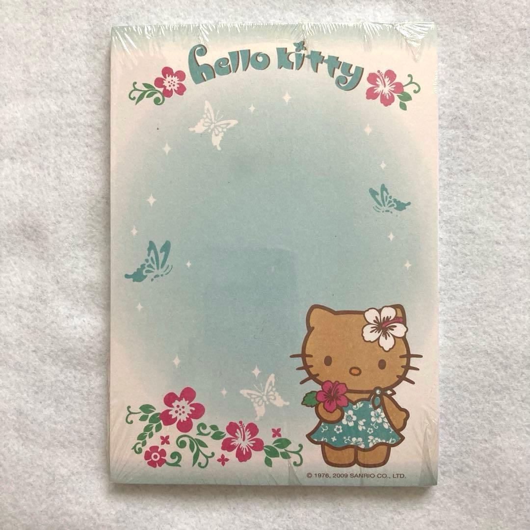 d*7様 日焼けキティ メモ ハワイ限定 ハローキティ