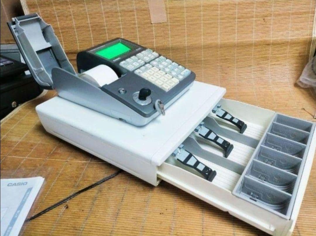 カシオレジスター　TE-300　フル設定無料　 送料無料人気機種　828222