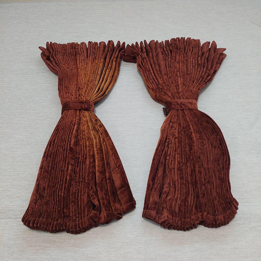 雅チンチラ　ブラウン 　仮眠カーテン