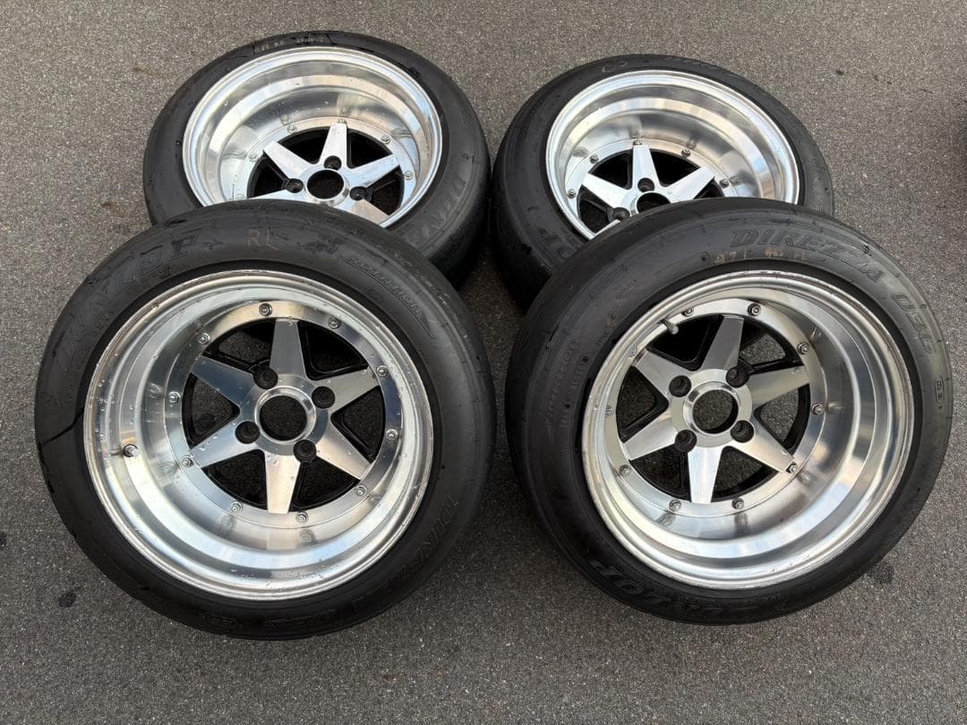 KK様　ロンシャンXR4　15インチ　9jj　-27　2本のみ！　114.34穴