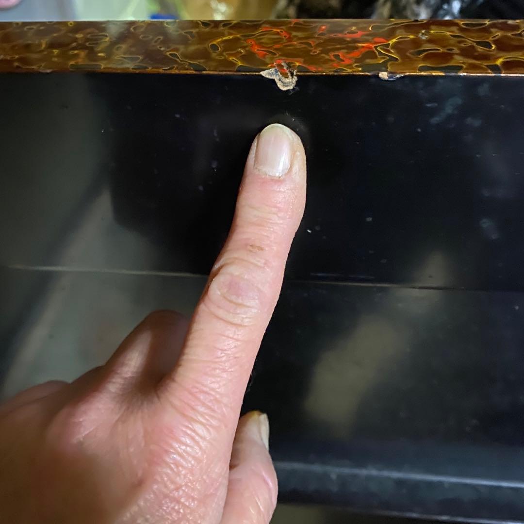 値下げ‼️津軽塗　伝統工芸　螺鈿細工　テーブル　座卓