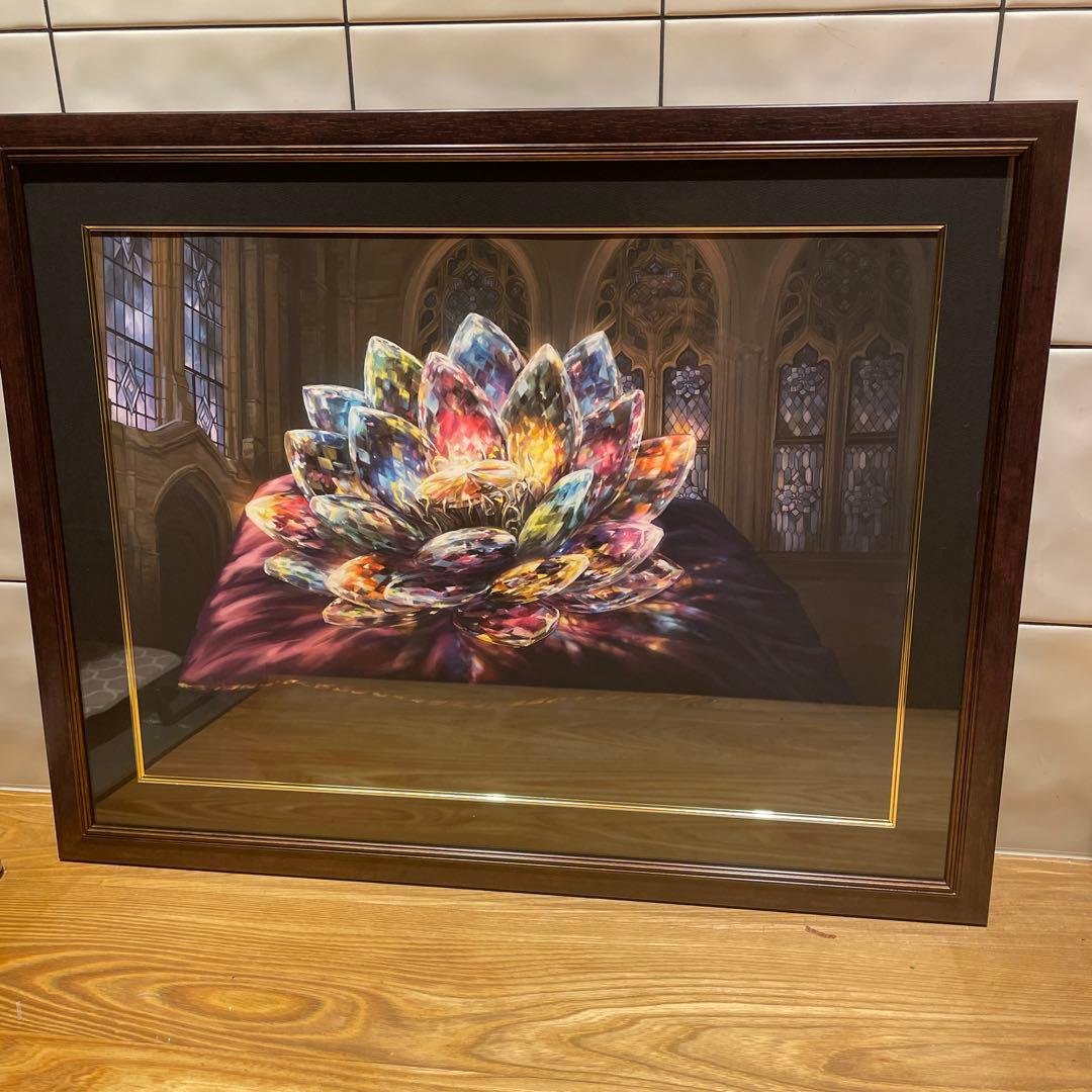 【世界250枚限定】宝石の睡蓮 Jeweled Lotus複製原画