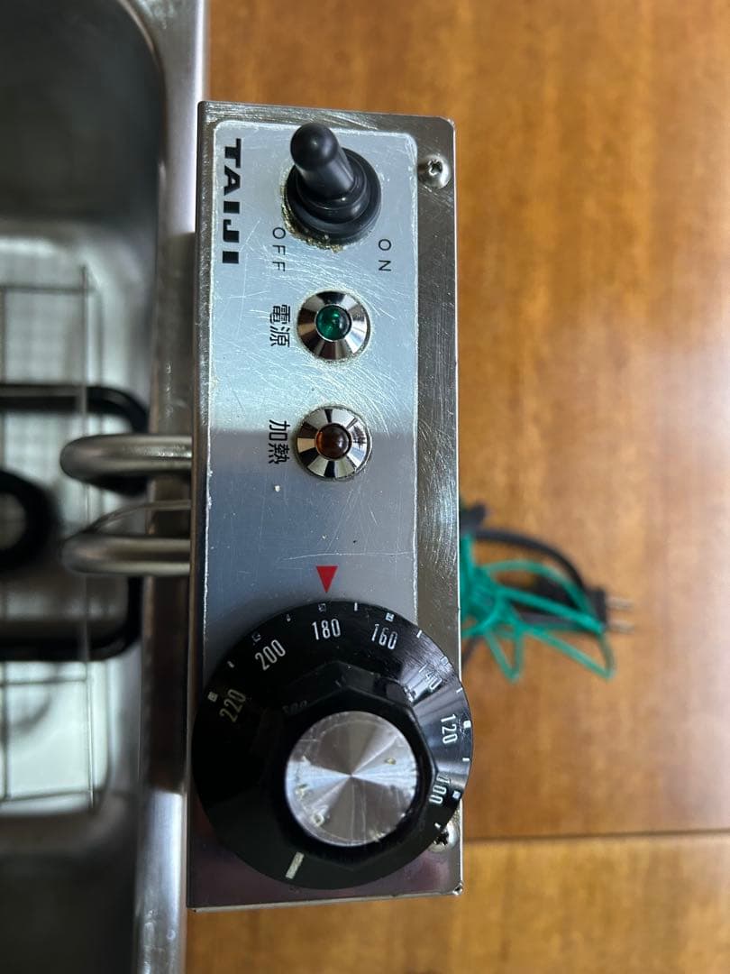 タイジ　電気フライヤー　TF-40A 2バスケット