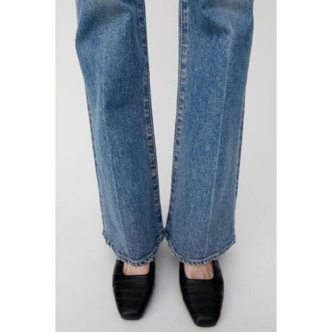 【新品タグ付き】MOUSSY MVS FLARE フレアデニム ブルー 25