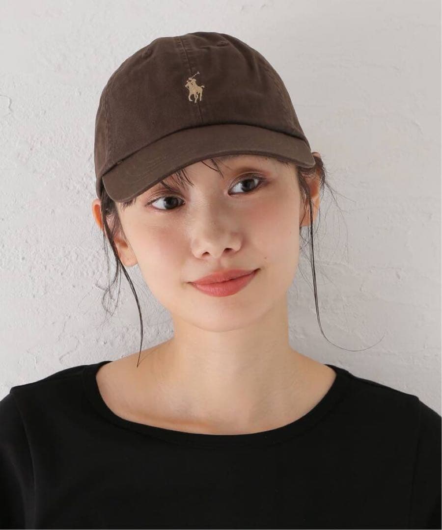 【リキ丸】★新品、希少★ポロラルフローレン ブラウンキャップ
