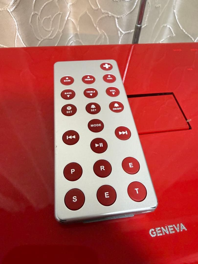 ラジオ・コンポ GENEVA Sound System Model S (GNV001-RD)