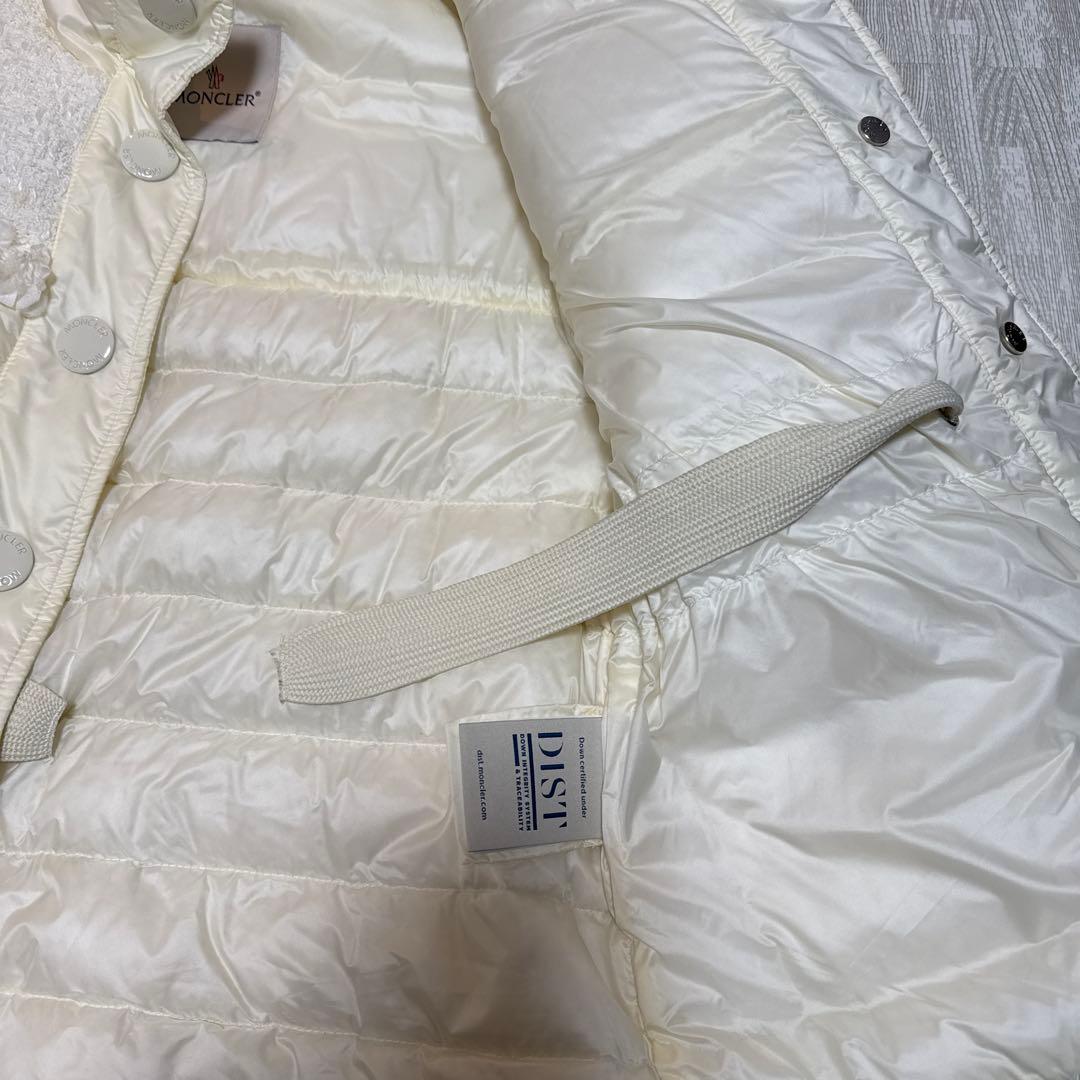 MONCLER モンクレール ツイード ダウンジャケット レディース