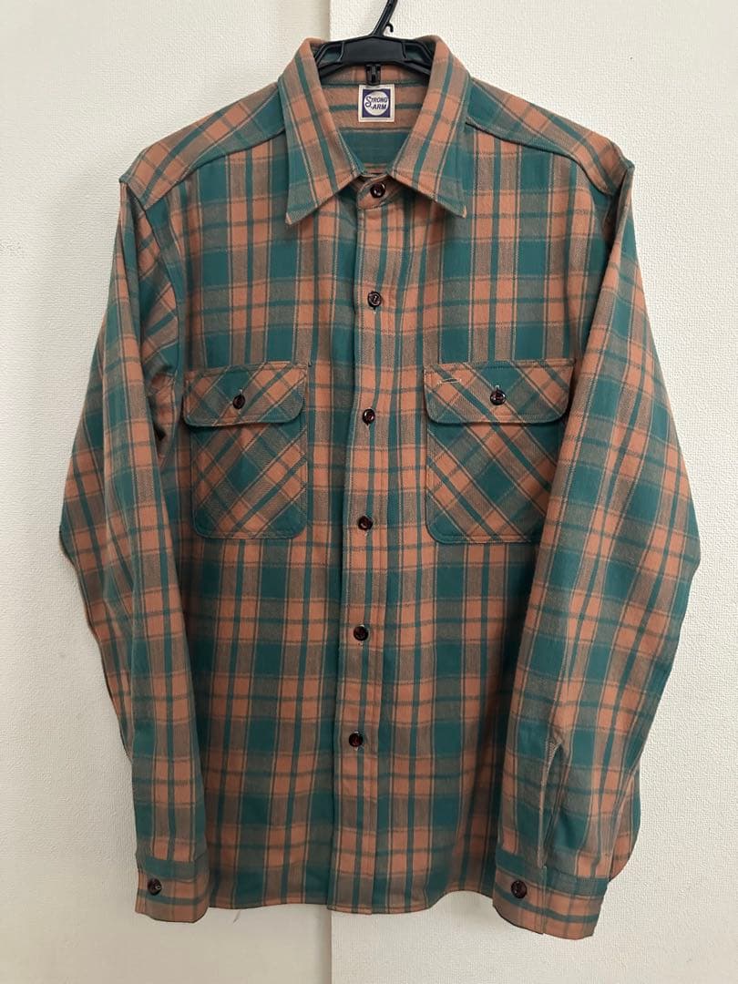 warehouse ウエアハウス　ネルシャツ