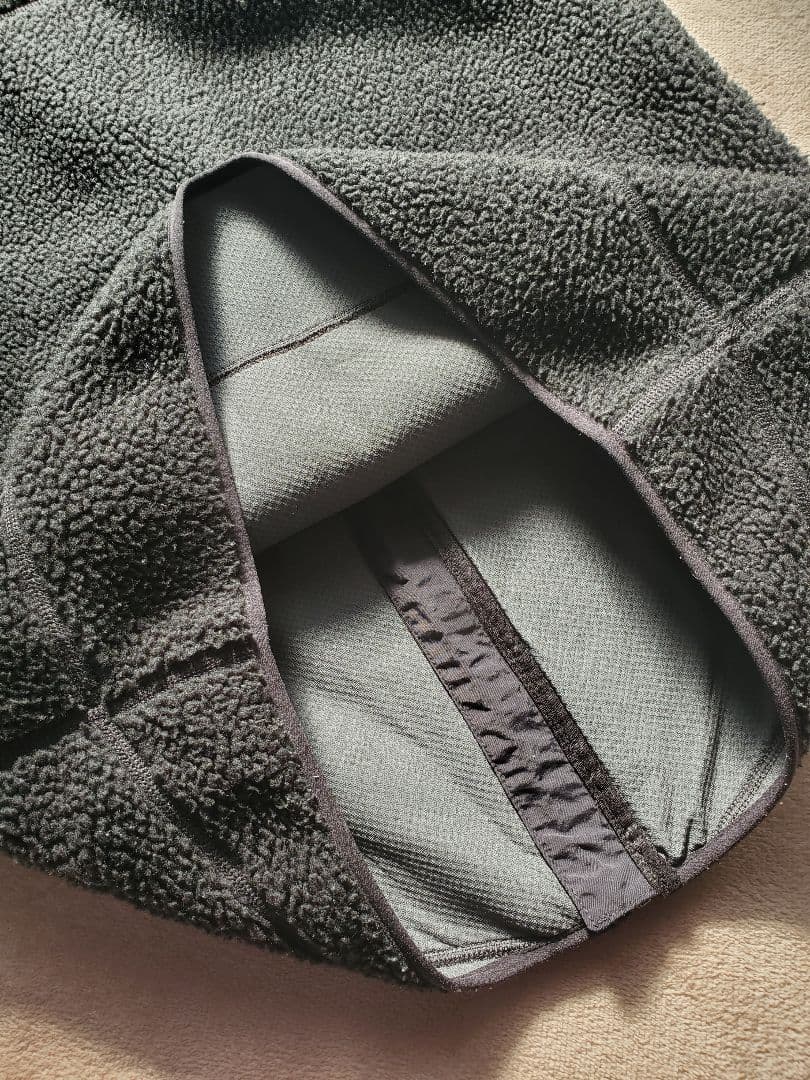 19年 メンズL パタゴニア ベスト　フリース　レトロX 黒　ブラック