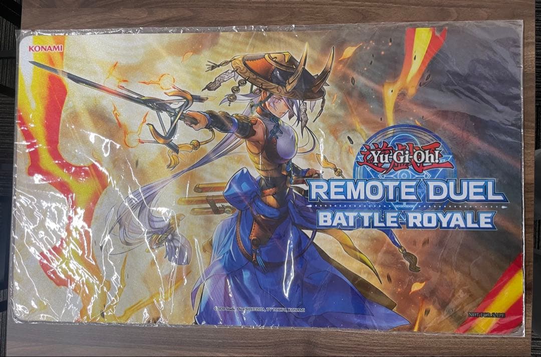 パ*ク様 【未開封】遊戯王 公式 妖眼の相剣師 プレイマット アジア限定