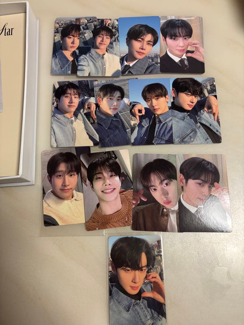 【抜けなし】ASTRO BEHIND BOOK FC限定トレカ　チャウヌ　特典