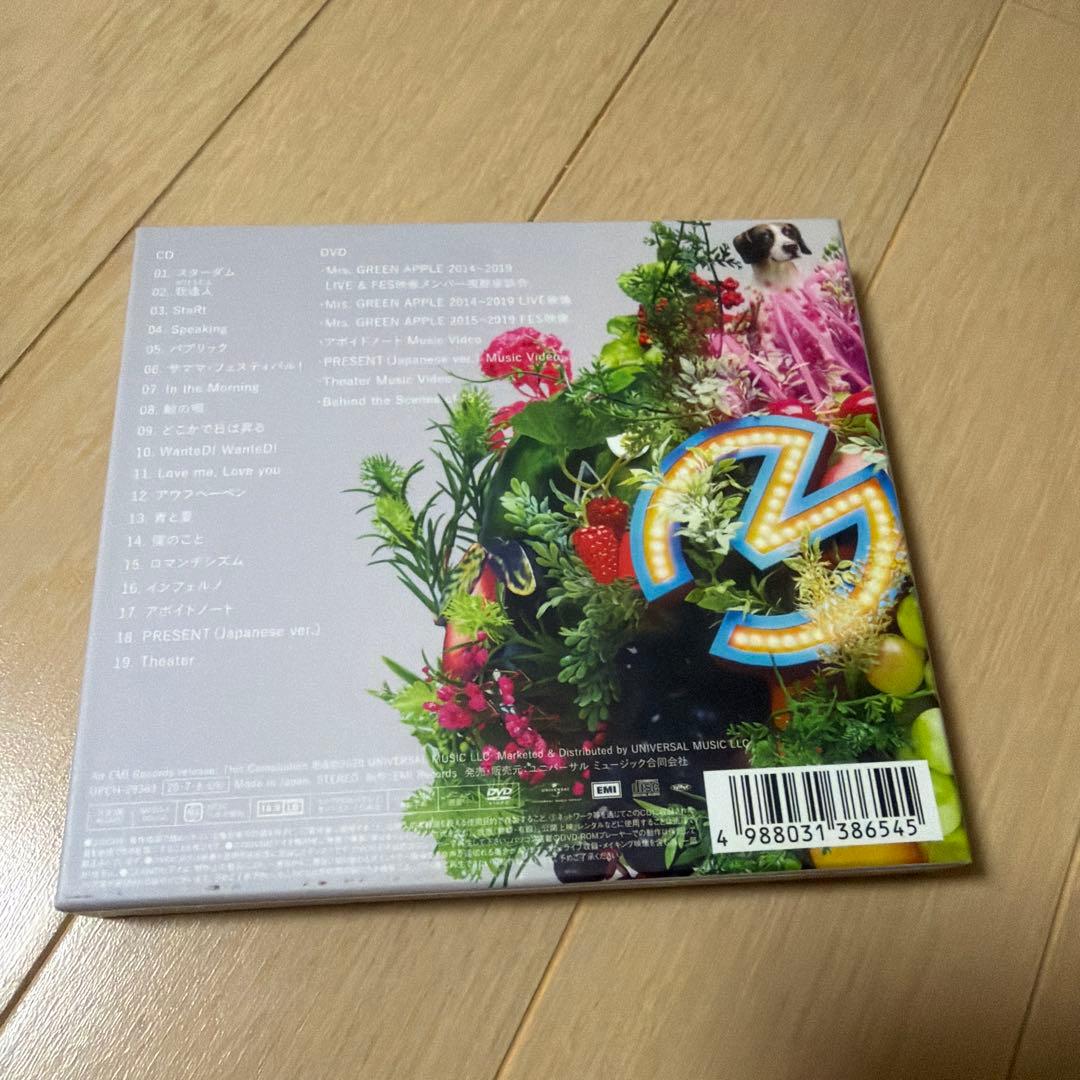 Mrs. GREEN APPLE 5 初回限定盤