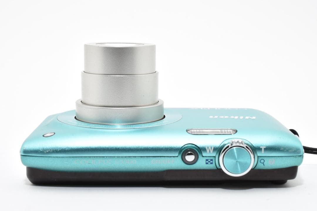 【美品】Nikon COOLPIX S3300 ミントブルー　動作確認済