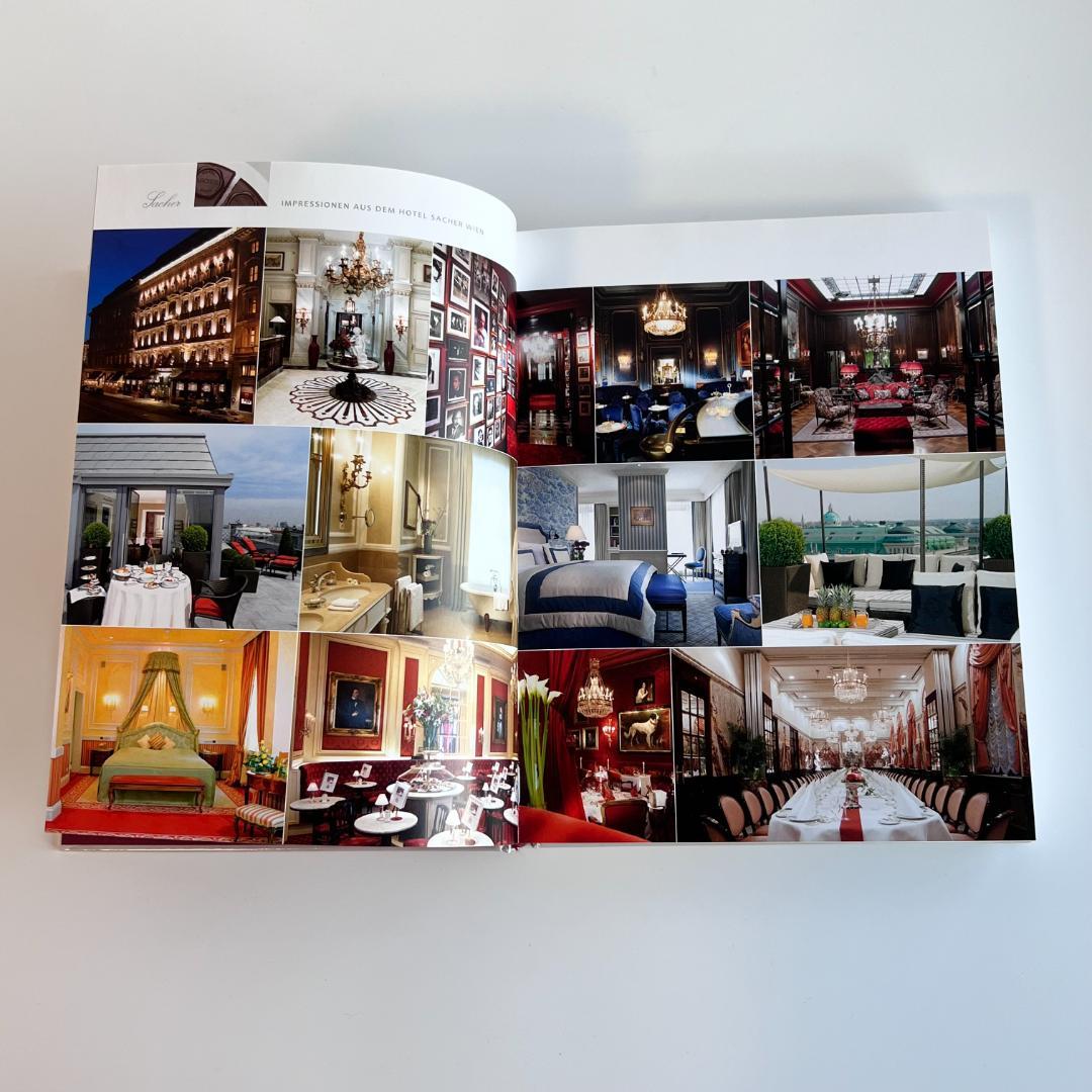 洋書　製菓レシピ本　ホテルザッハー　オリジナルレシピ集