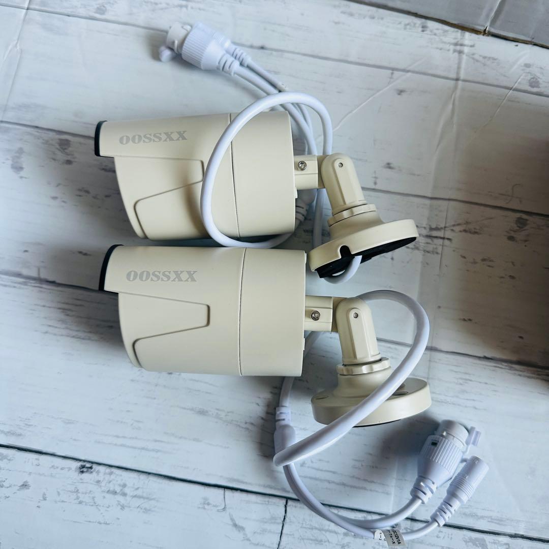 未使用 oossxx 防犯カメラ カメラ2台