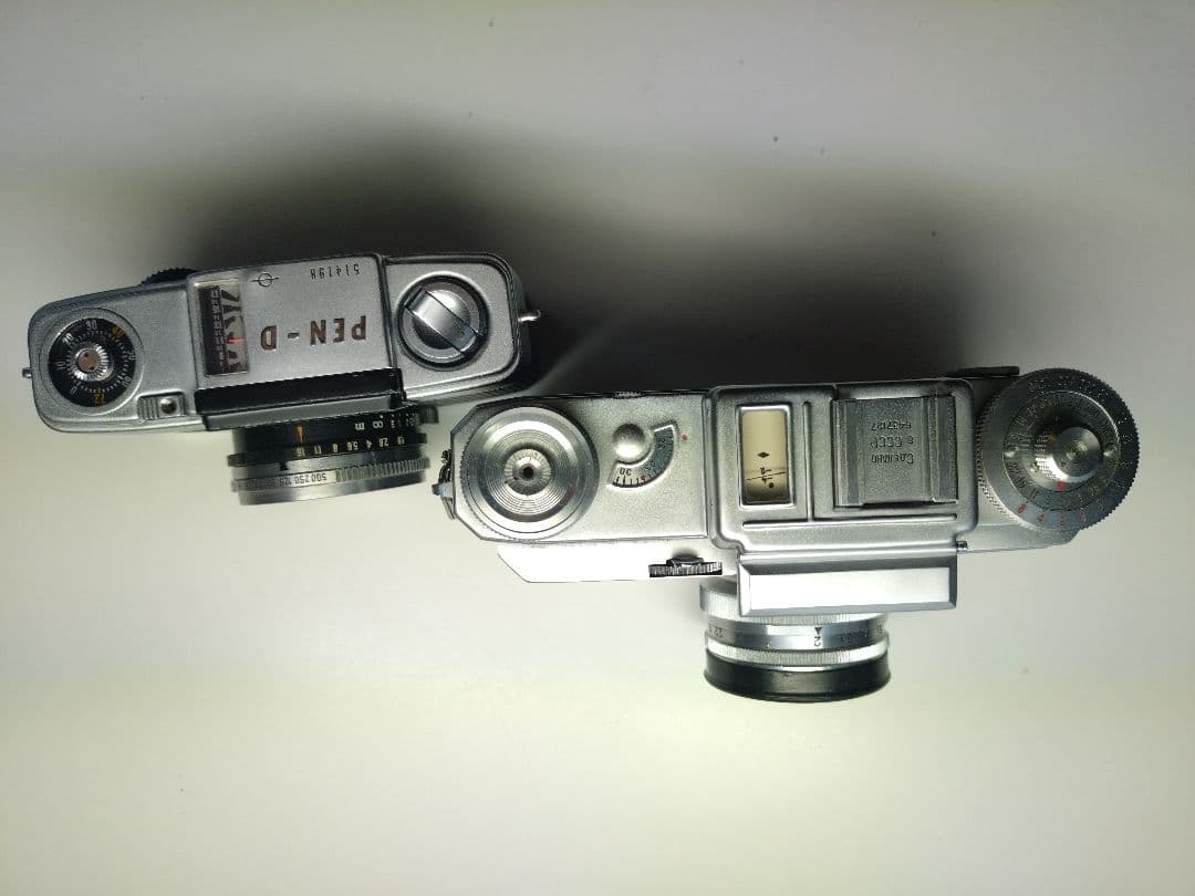 フィルムカメラ　まとめ　オリンパス OM1 PEN キエフ　フジカ　リコー　動作