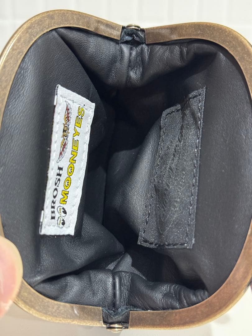 【激レア】限定品 バックドロップ ムーンアイズ BROSH がま口 財布