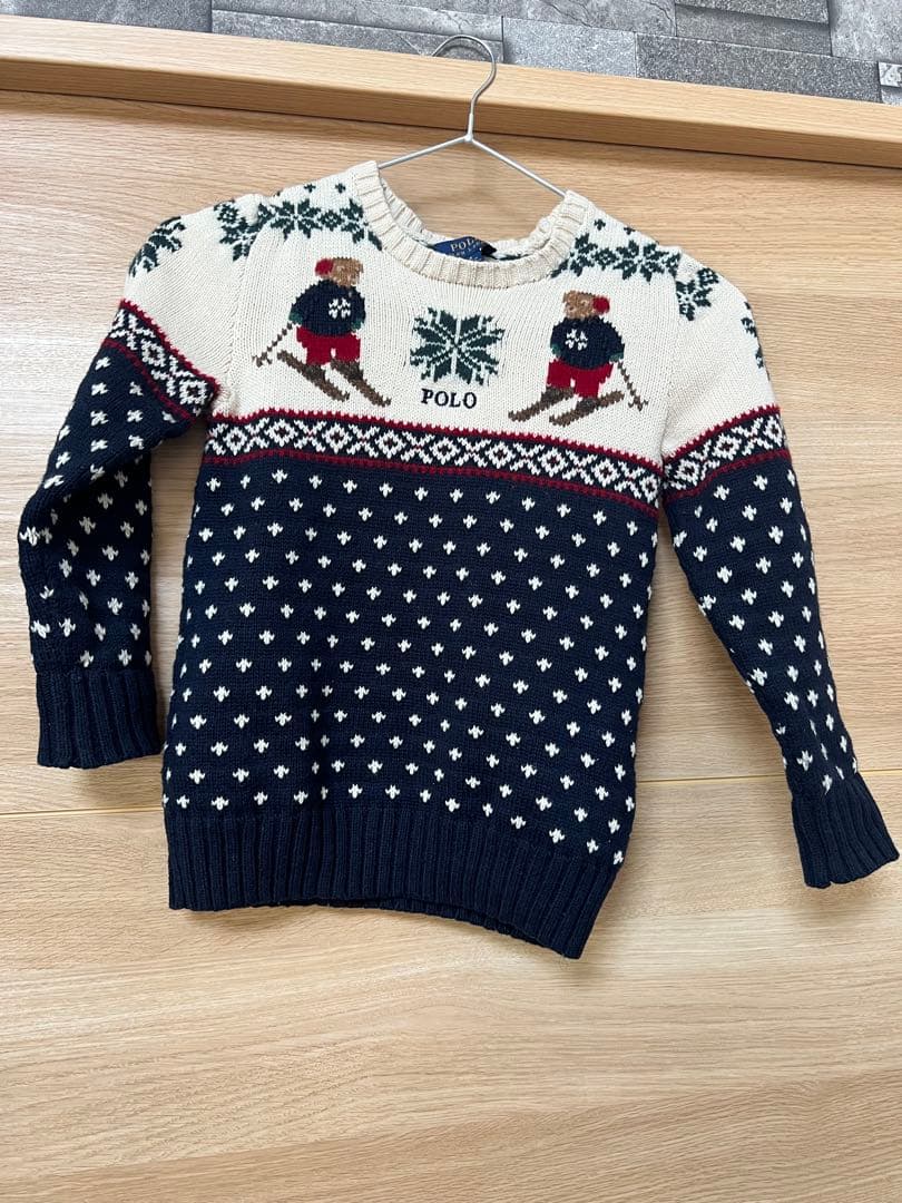 親子コーデ♡ラルフローレン♡ ポロベアセーター