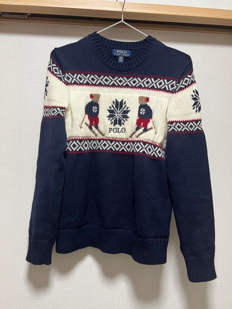 親子コーデ♡ラルフローレン♡ ポロベアセーター