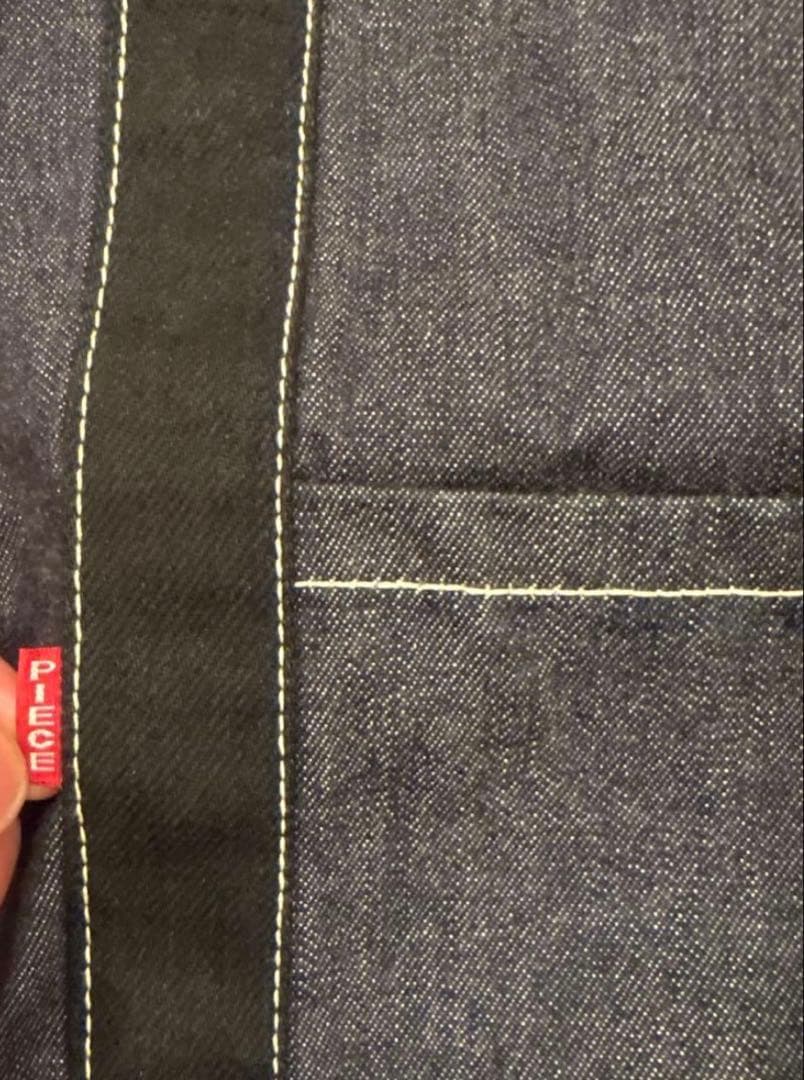 ワンピースオブロックONE PIECE OF ROCK デニムトートバッグビーン