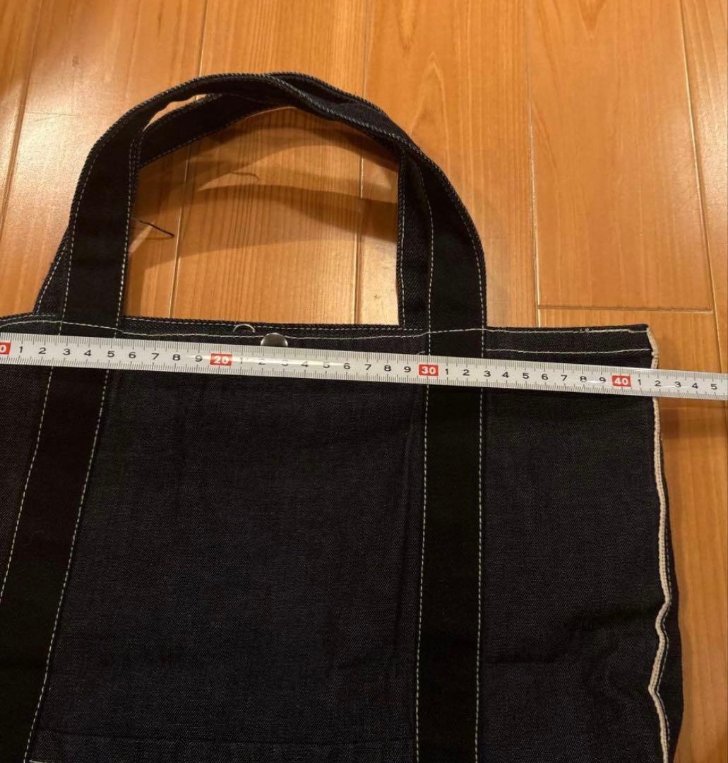 ワンピースオブロックONE PIECE OF ROCK デニムトートバッグビーン