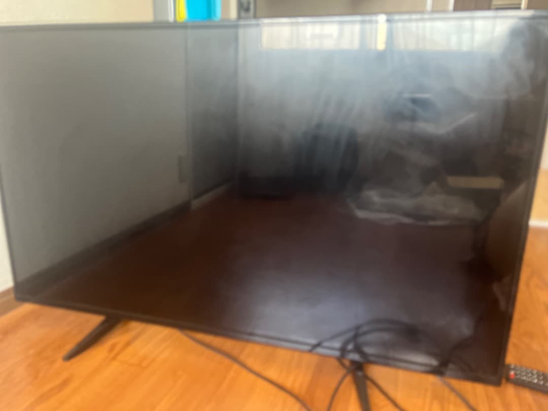 *プ…ボ* 43型 4K HDRテレビ LE-4317AKT-BK