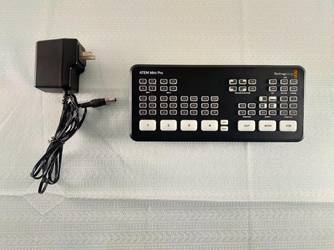 【新品エルガト付！】 ATEM Mini Pro☆ほぼ未使用 配信セット☆