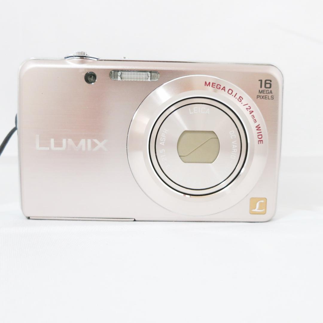 【美品】Panasonic LUMIX DMC-FH8 ピンク デジタルカメラ