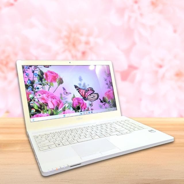 富士通 LIFEBOOK UH75/X ホワイト 15.6インチ