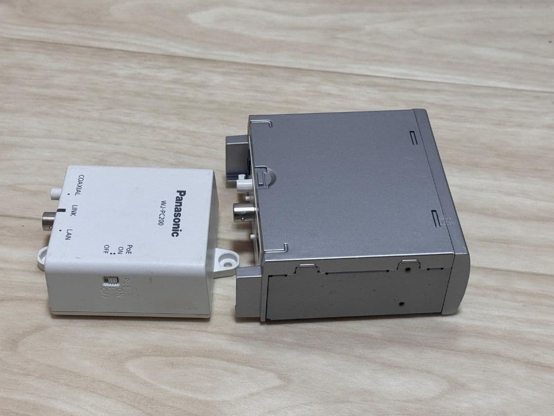 Panasonic WJ-PR201、WJ-PC200 コンバーター動作確認済み