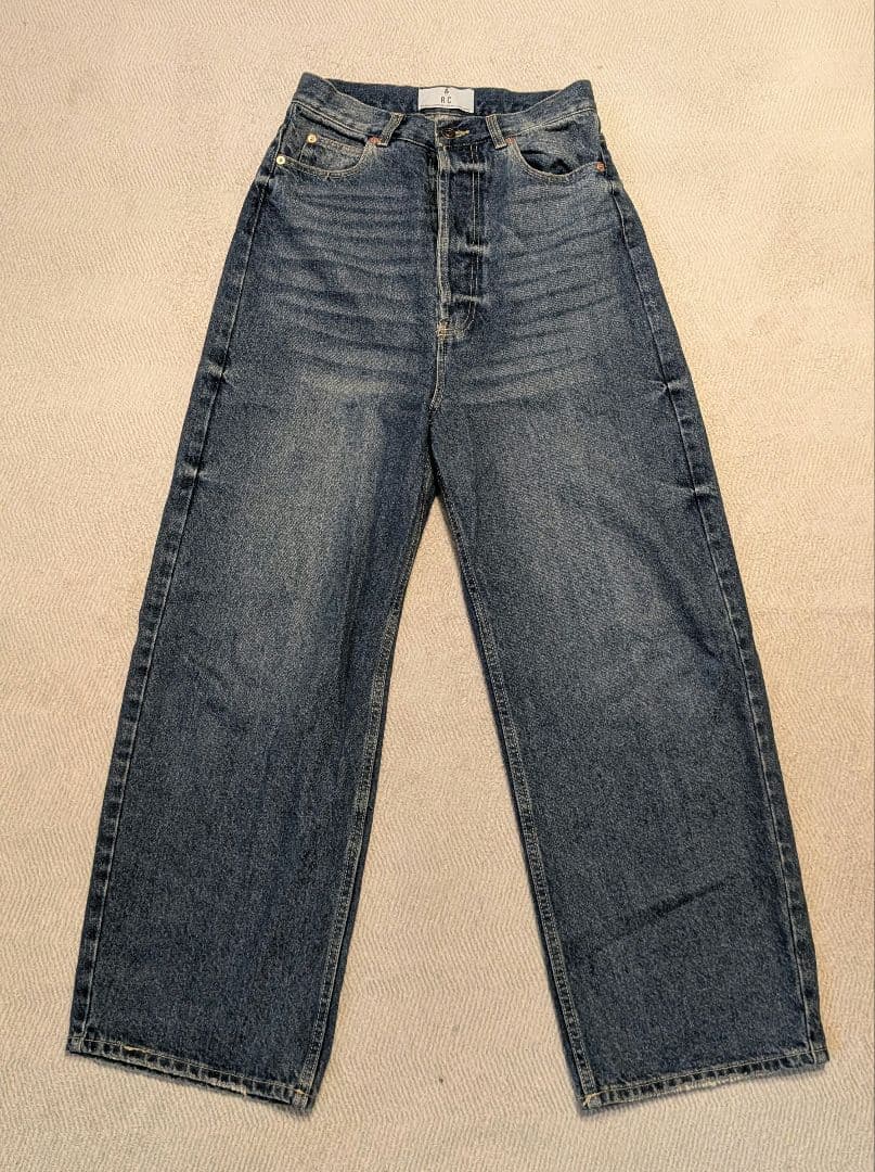 Curensology カレンソロジー 〈&RC〉ワイドルーズデニムパンツ 36