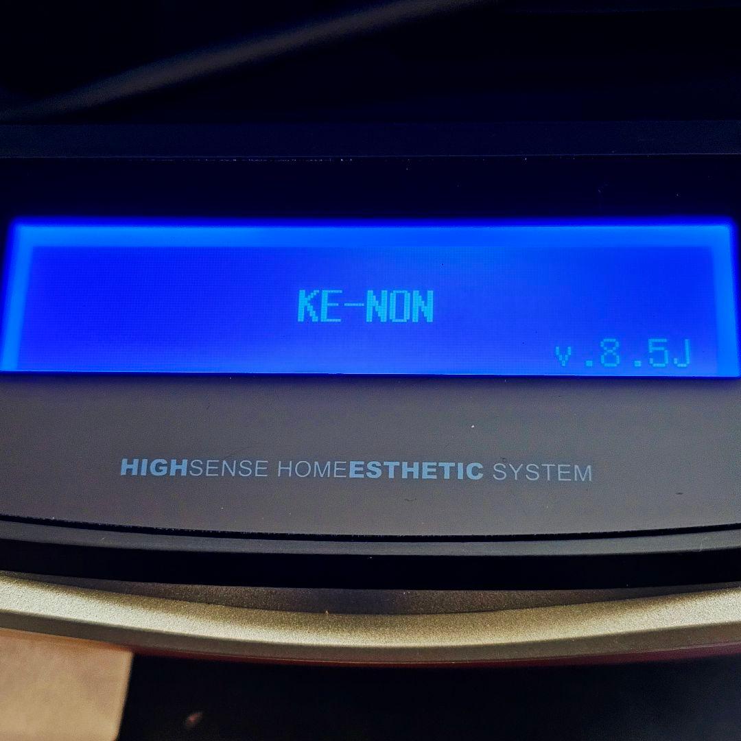 極美品 KE-NON ケノン 脱毛器 8.5 残照射99.9% 新品カートリッジ