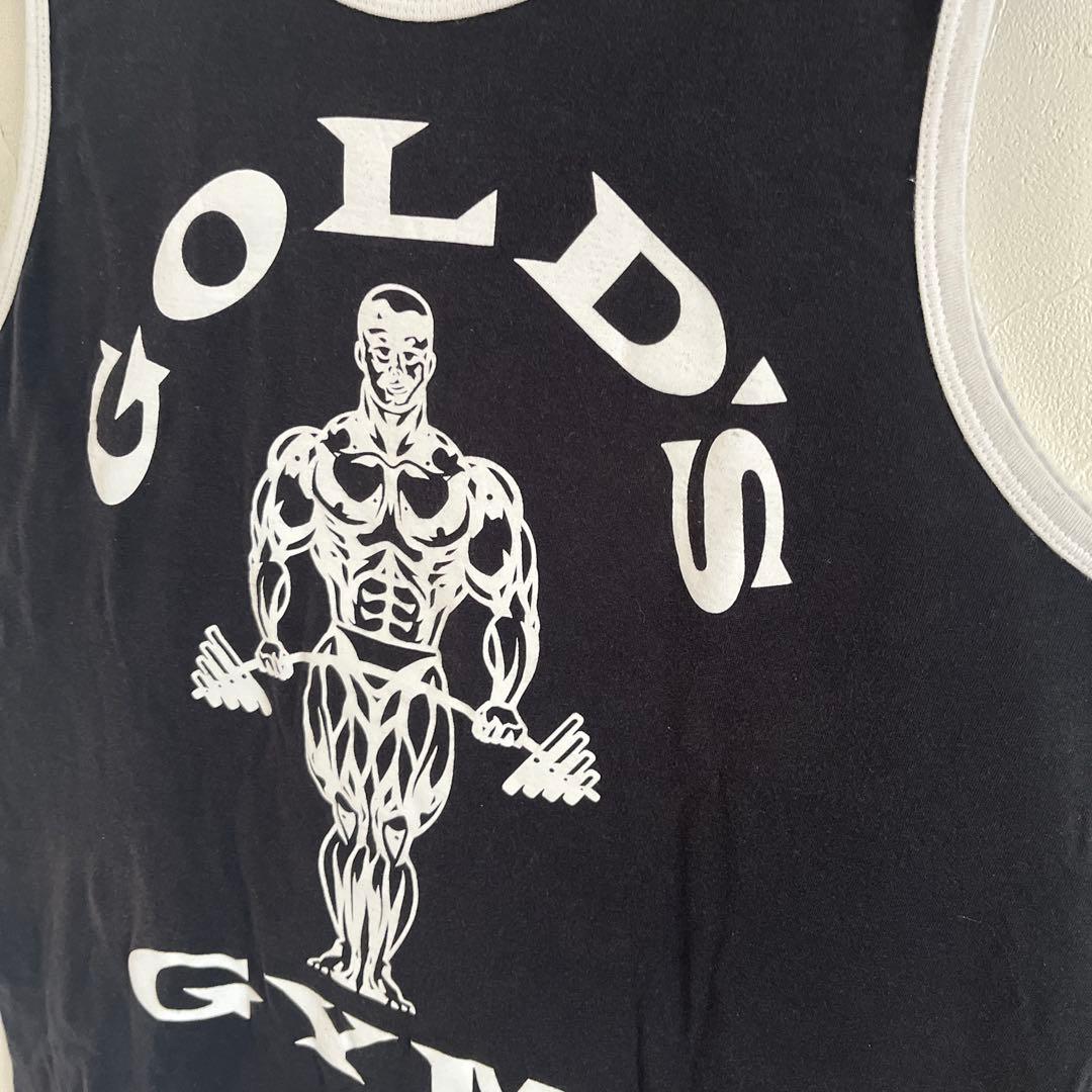 ゴールドジム　リンガータンクトップ　gold's gym M ボディビル