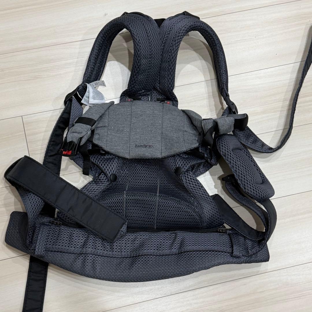 M*様 BABYBJÖRN 抱っこ紐 ダークグレー メッシュ ハーモニー