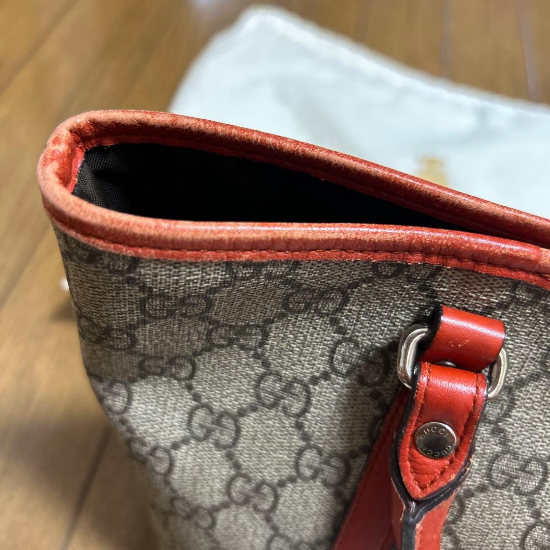 グッチ　キッズライン　マザーズバッグ GGスプリームキャンバス