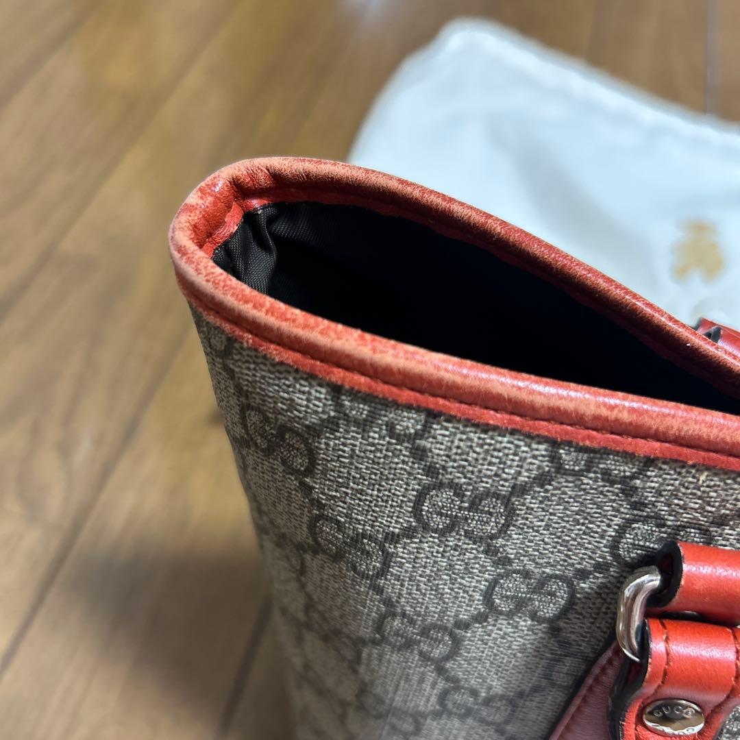 グッチ　キッズライン　マザーズバッグ GGスプリームキャンバス