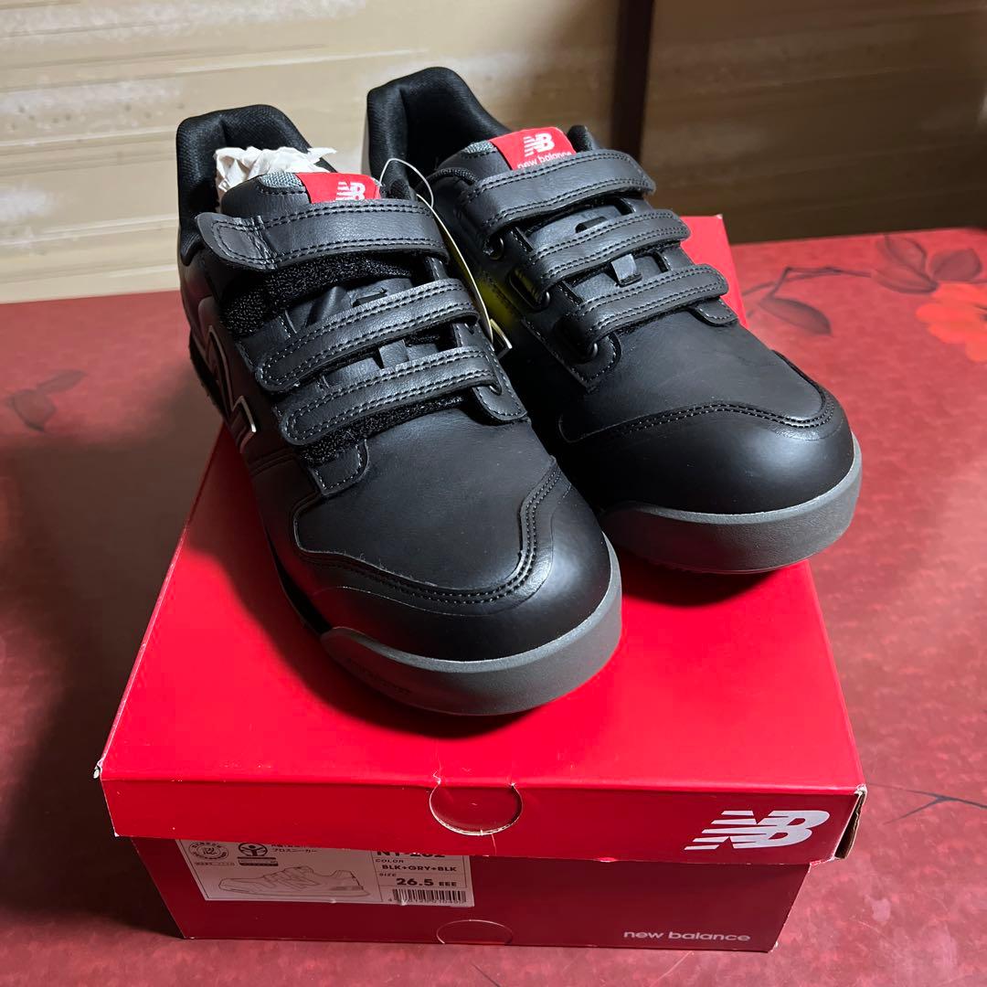 New Balance ブラック スニーカー ベルクロ