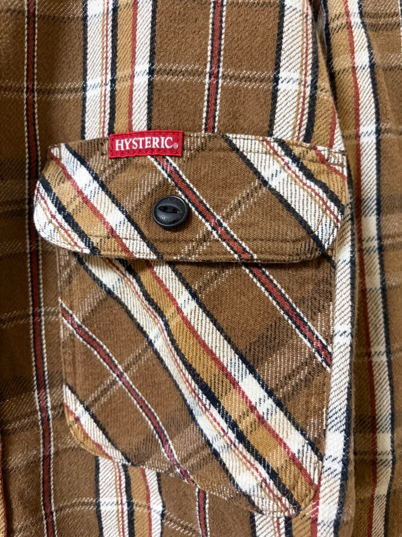 ヒステリックグラマー　チェックシャツ L