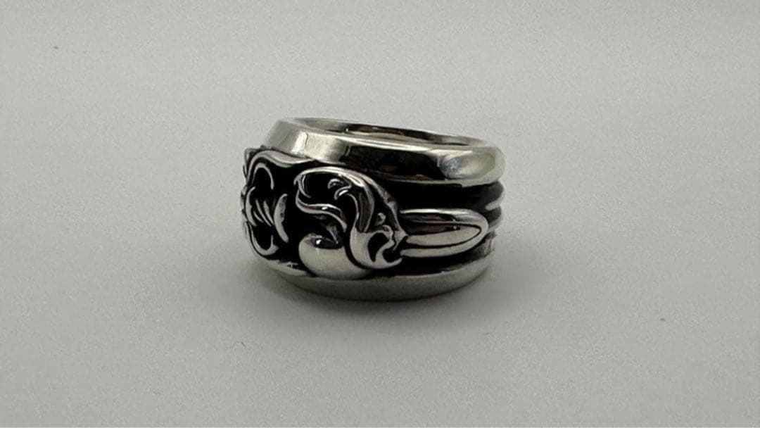 週末限定値下げ！ダガーハートデザインリング 16号