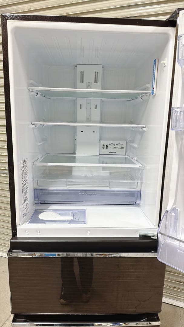 たのメル便 三菱 3ドア冷蔵庫 2018年製 0424あわ2 M