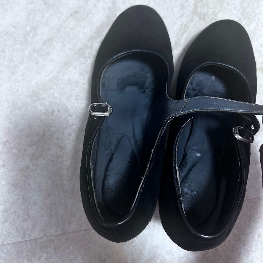 Gallardo 38.5 黒スエード メルセデス プロ仕様