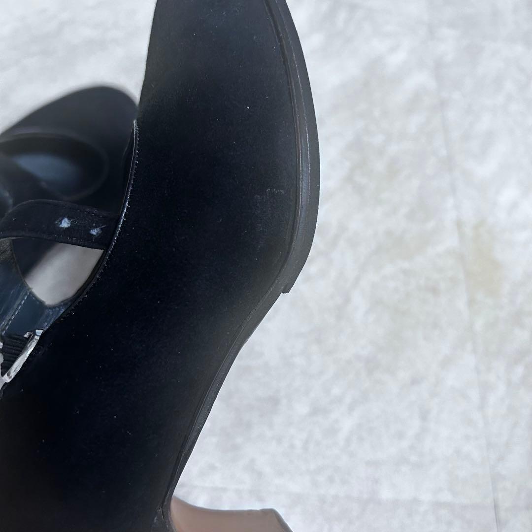 Gallardo 38.5 黒スエード メルセデス プロ仕様