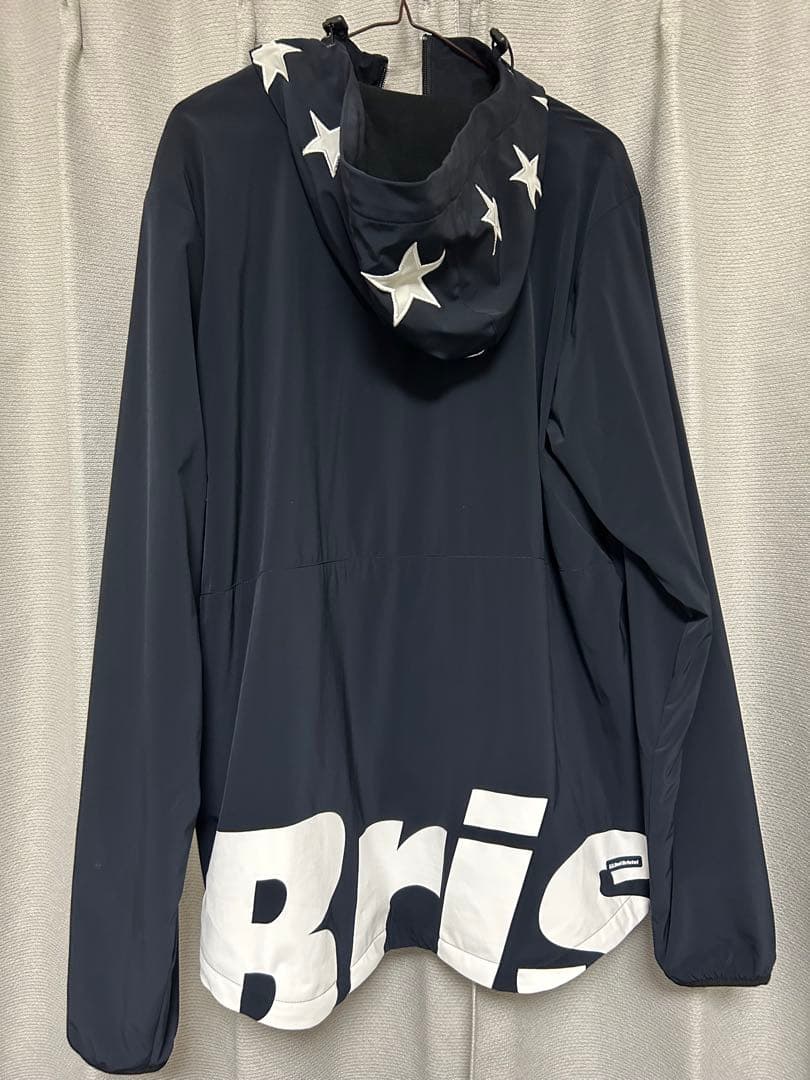 り*た様 FCRB LYCRA BIG LOGO ZIP UP BLOUSON