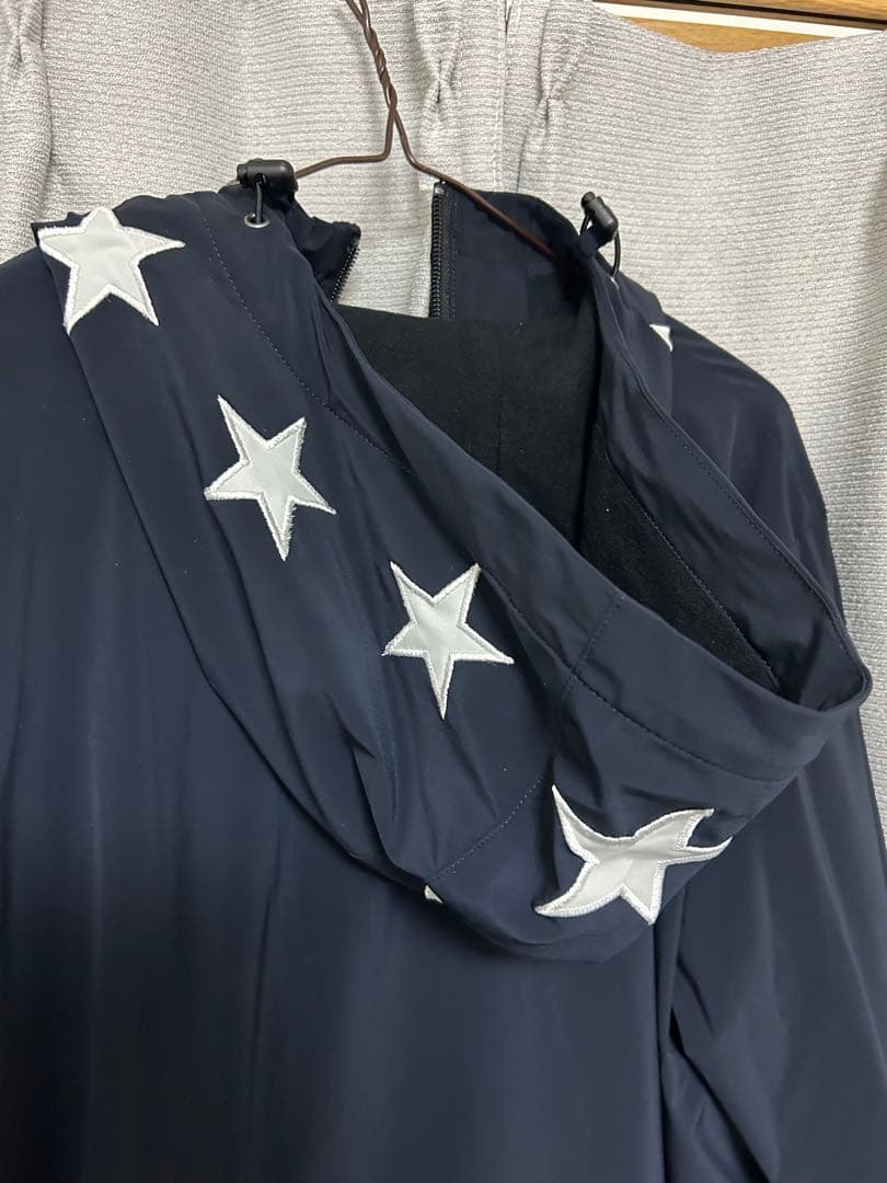 り*た様 FCRB LYCRA BIG LOGO ZIP UP BLOUSON