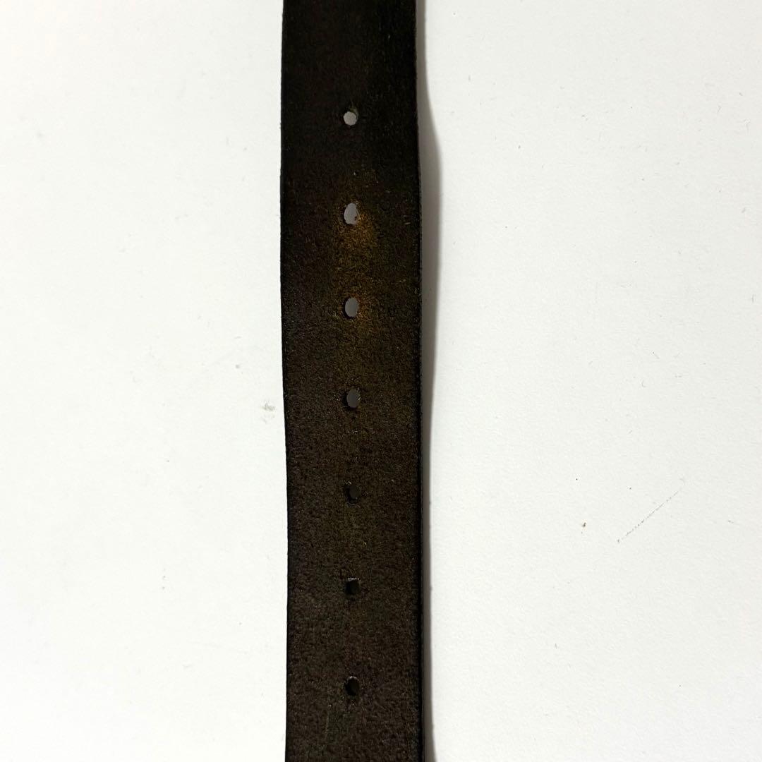 Vintage Works ヴィンテージワークス レザーベルト 茶色