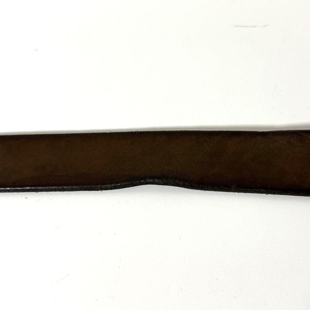 Vintage Works ヴィンテージワークス レザーベルト 茶色