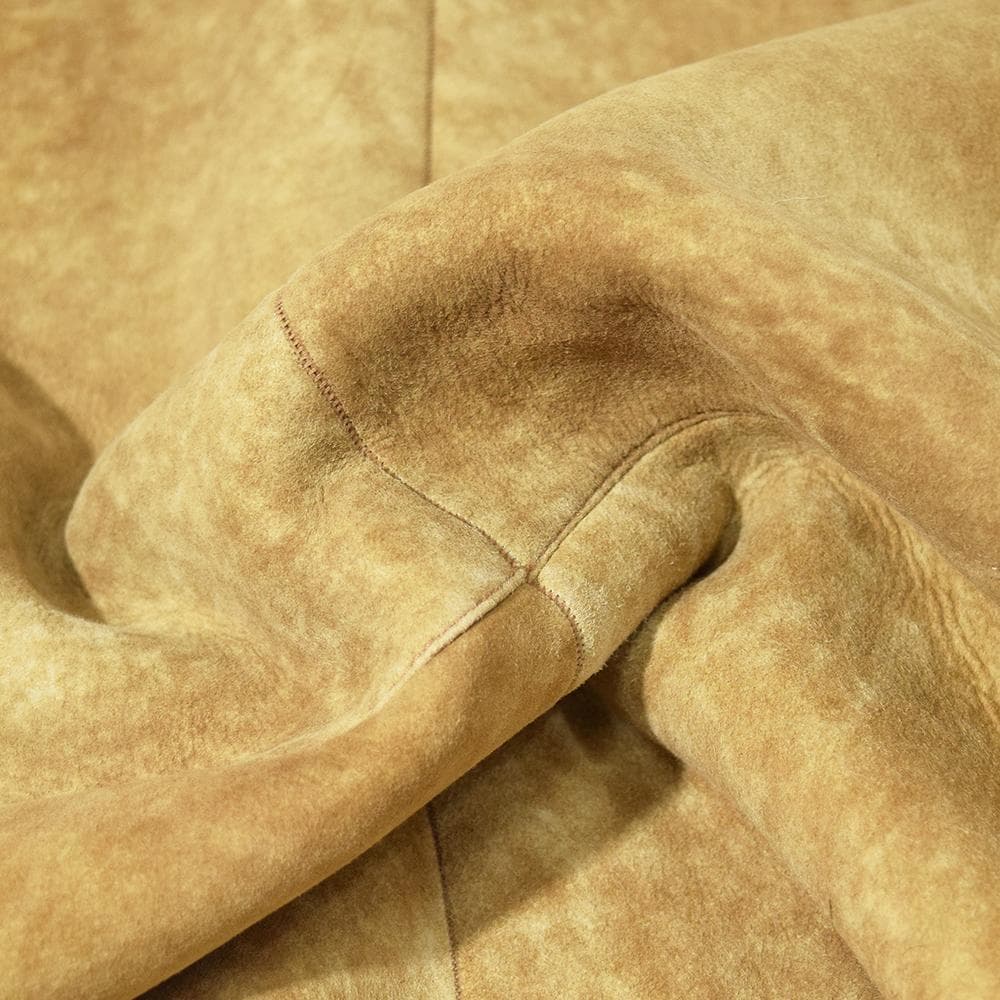 イタリア製 ENRICO MANDELLI 高級ベビーラム ムートンコート 50