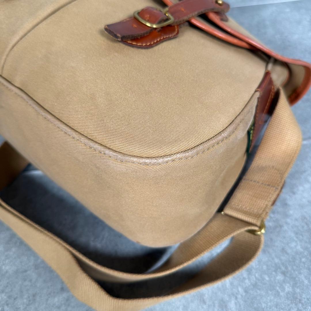 大人気 ブレディ アリエルトラウト メッセンジャーバッグ キャンバス ベージュ