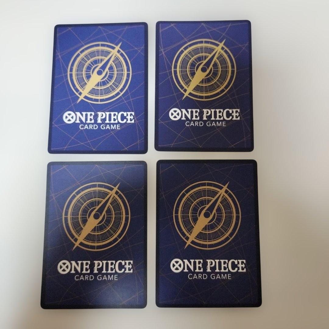 ワンピースカード モンキー・D・ルフィ 4枚 ST01-012